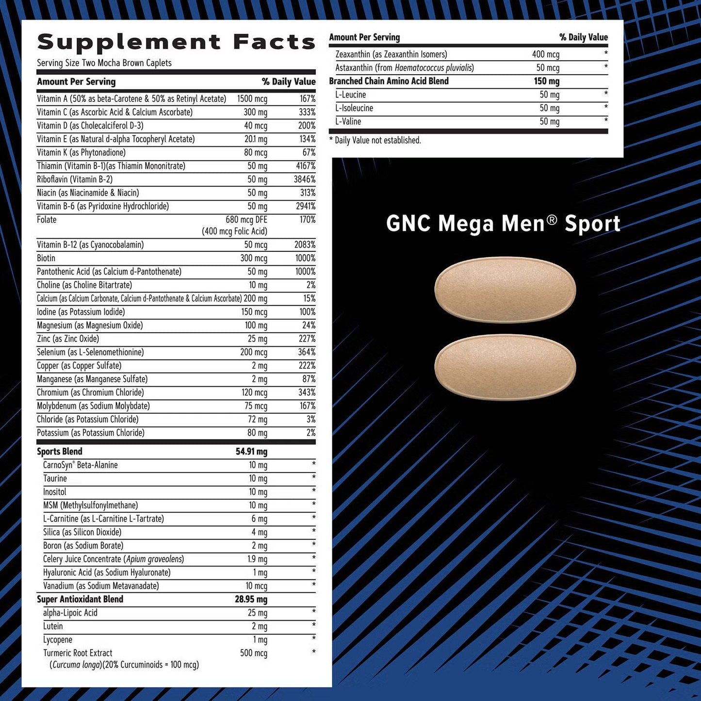 GNC AMP Strength VitaPak 14 Packs