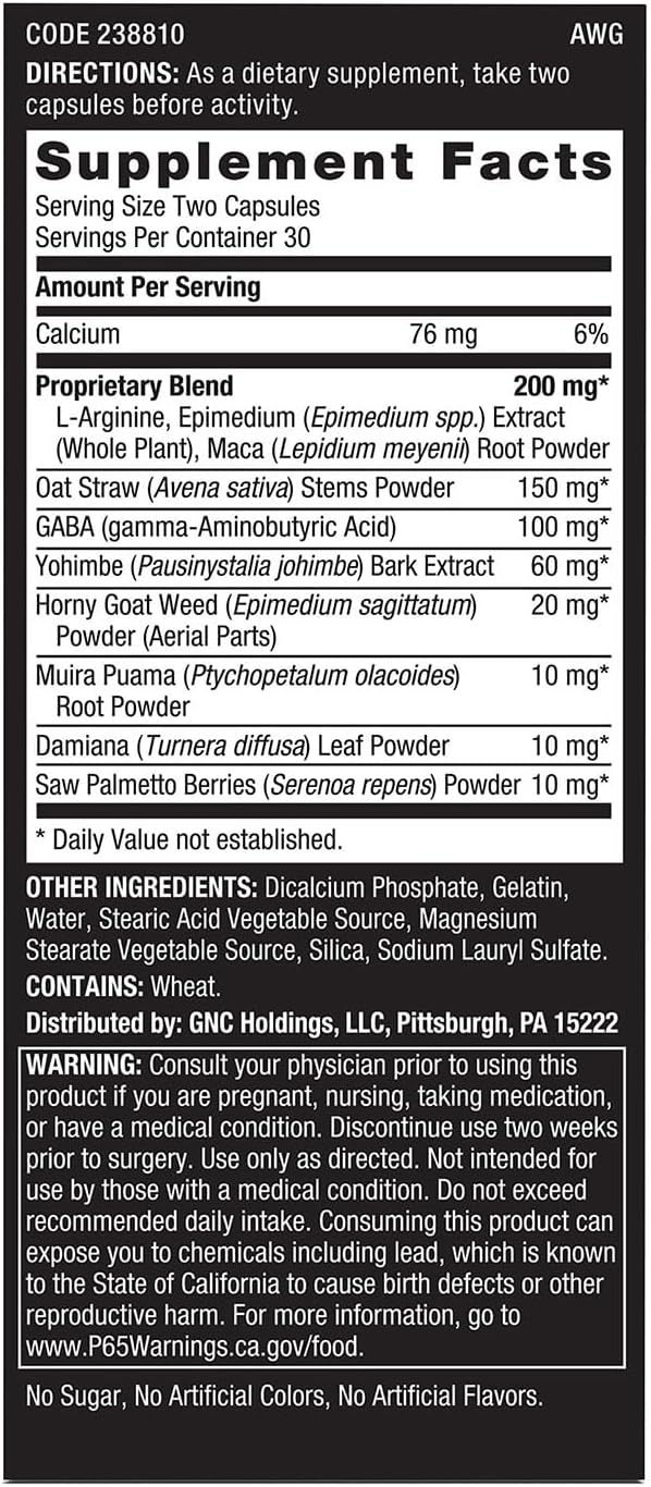 GNC Men’s Staminol® – 60 Capsules