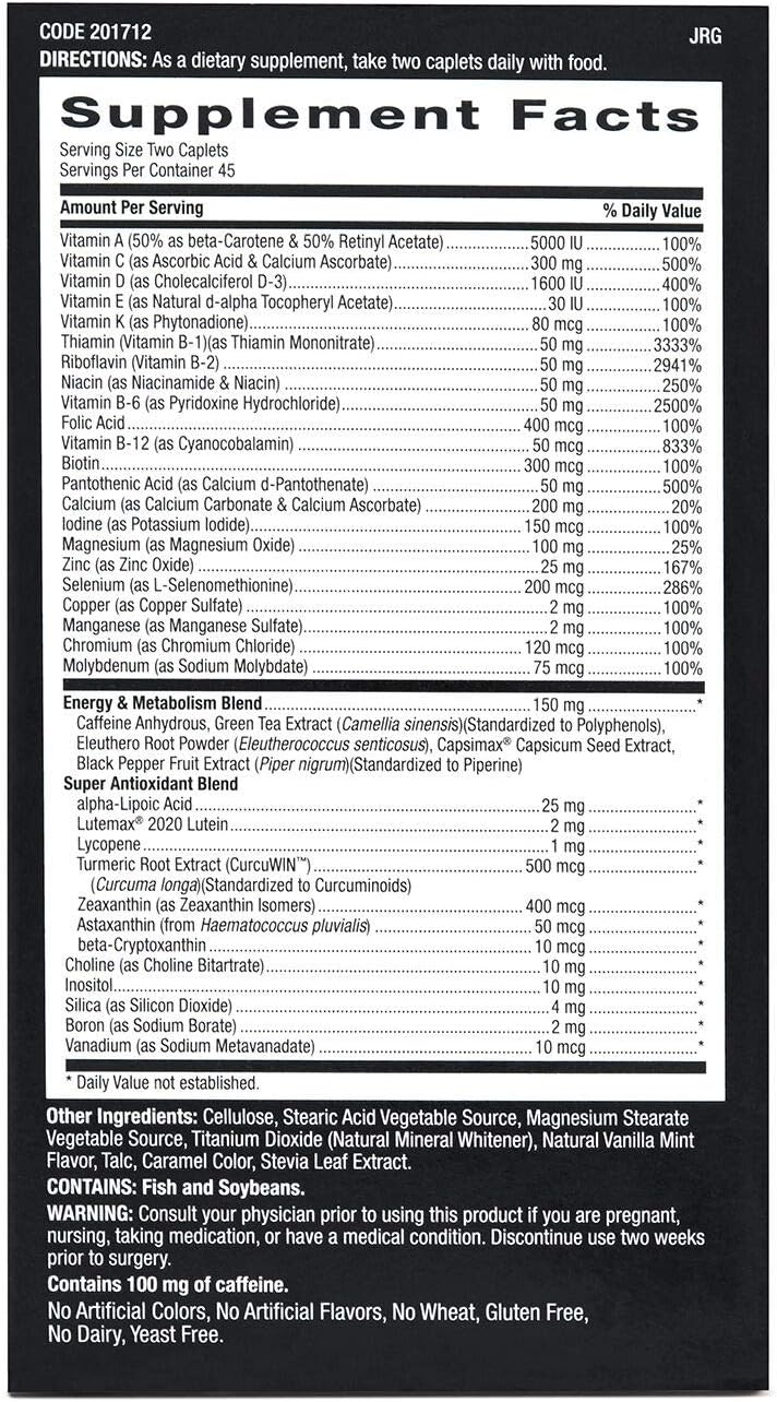 GNC Mega Men Energy & Metabolism (90 Caplets)