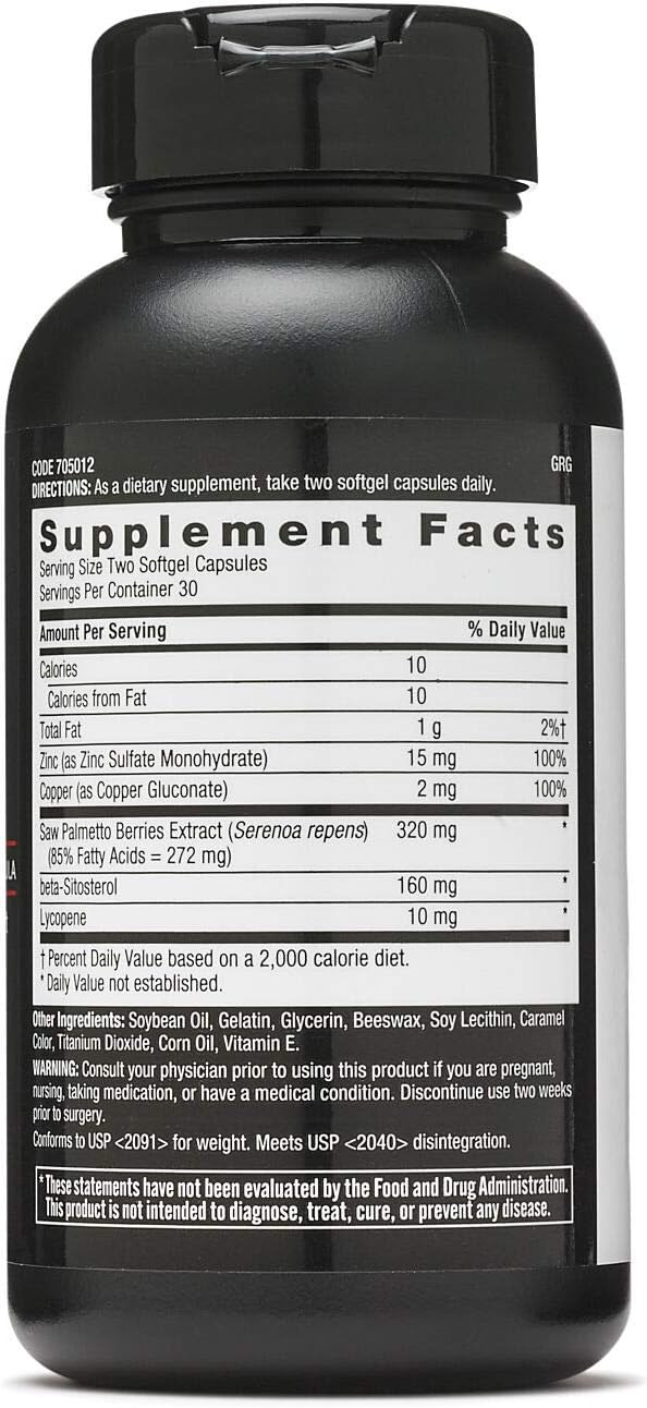 GNC Men’s Prostate Formula – 60 Softgels