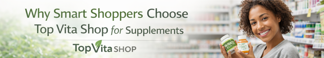 Why Smart Shoppers Choose Top Vita Shop for Supplements