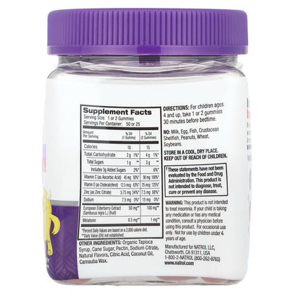 Natrol Kids Sleep+ Immune Health Gummies – Berry | 50ct