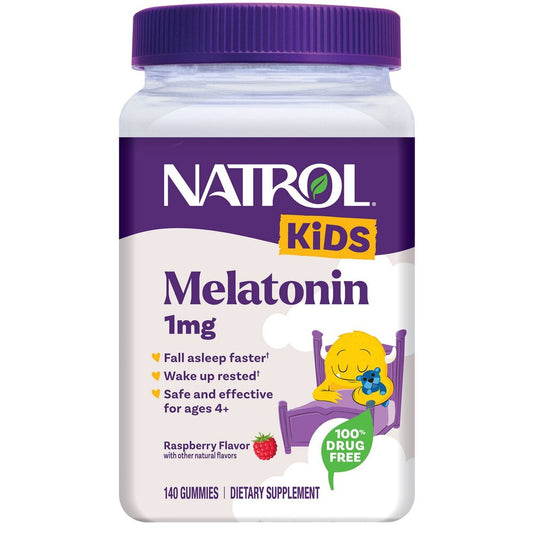Natrol Kids Melatonin Gummies 1mg – Berry | 140ct