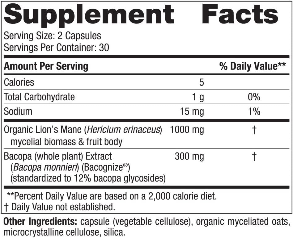 Nordic Naturals Cognition – Brain & Memory Support – 60 Softgels