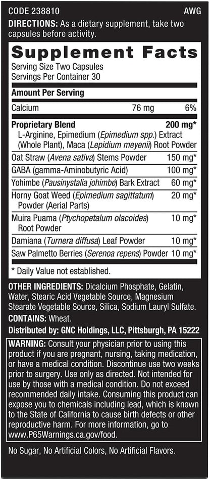 GNC Men’s Staminol® – 60 Capsules