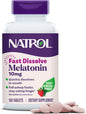 Natrol Melatonin Fast Dissolve Tablets 10mg – Strawberry | 100ct