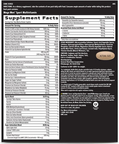 GNC AMP Strength VitaPak 14 Packs