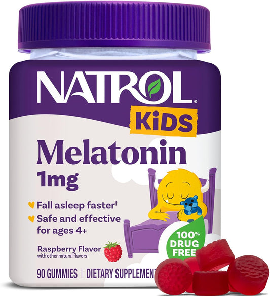 Natrol Kids Melatonin Gummies 1mg – Berry | 90ct