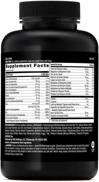 GNC Mega Men Energy Essentials One Daily Multi – 150 Caplets