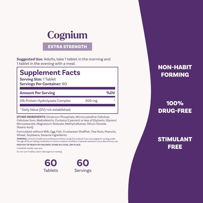 Natrol Cognium Extra Strength 200mg Tablets – 60ct