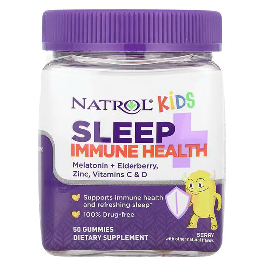 Natrol Kids Sleep+ Immune Health Gummies – Berry | 50ct