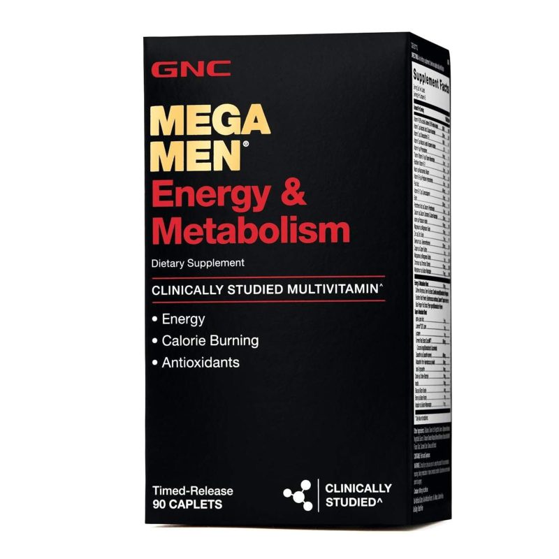 GNC Mega Men Energy & Metabolism (90 Caplets)
